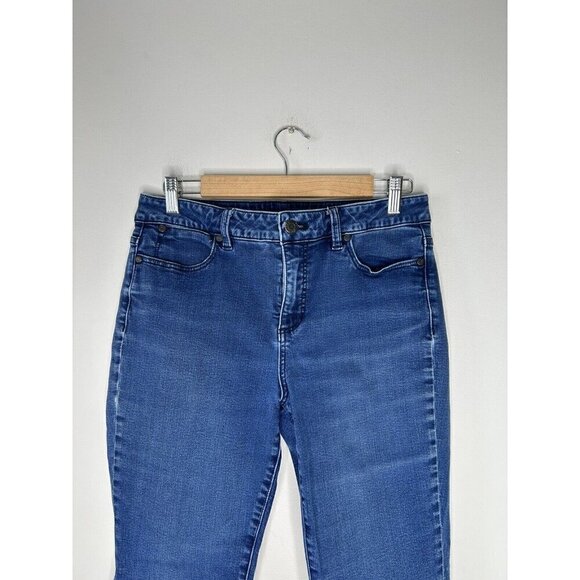 Talbots Heritage Straight Dark Wash Womens Size 10 - Picture 4 of 11